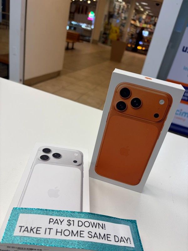 Apple IPhone 17 Pro Max 5G Unlocked New - Pay $1 DOWN AVAILABLE - NO CREDIT NEEDED