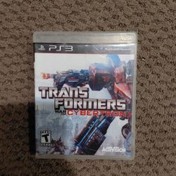 Case Only Transformers Cybertron Game Ps3 Playstation 