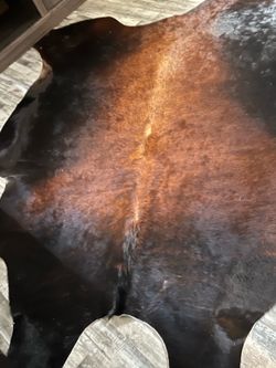 Brown/Black Cowhide Rug