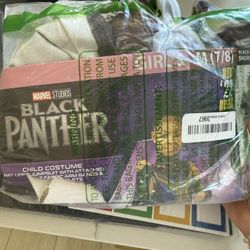 Black Panther Kid Costume Halloween