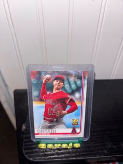 Topps Ohtani all star rookie pitching card