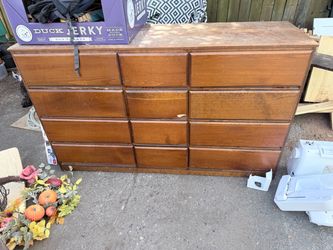 Big wooden dresser