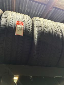 Continental ProContact Used Tires 315/35/22 $180 Installed and Balanced Located at 1305 Preston Ave Pasadena Tx 77503