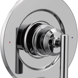 875-Moen Gibson Chrome Posi-Temp Pressure-Balancing Modern Valve Handle Only Trim, Valve Required, T2901