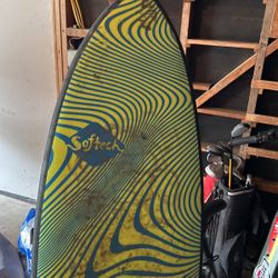 Soft Tech Surf Board Used Twice 