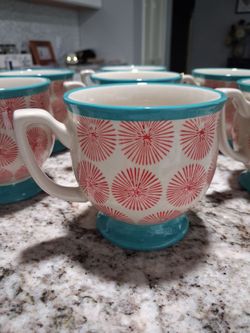 Pioneer Women Happiness  mugs lot of 7