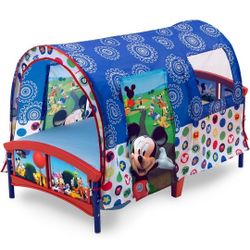 Children Toddler Tent Bed, Disney Mickey Mouse