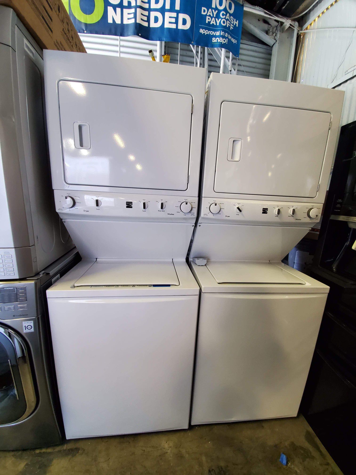 Kenmore Stackable Unit Washer And Dryer