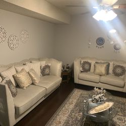 Living Room Set Sofa And Love Seat