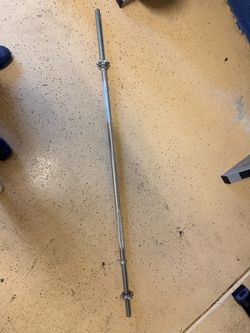 60” 1-Inch Diameter Barbell