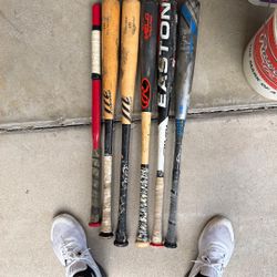 Assorted Baseball Bats