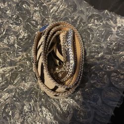 B.b.simon Belt Zebra Skin 