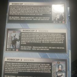 Hello Everyone I'm Selling My Robo Cop Movies 