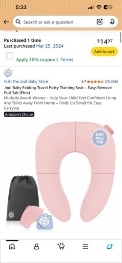 Joolbaby potty seat