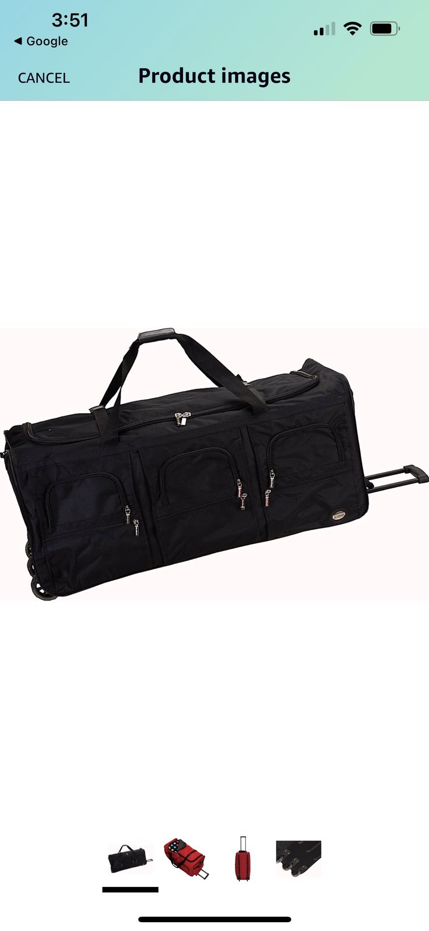 Rockland Rolling Duffel Bag