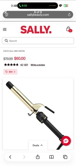 Hot Tools Pro Signature 1" Curling Iron