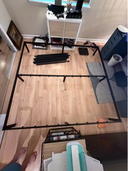Amazon platform bed frame - king size