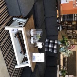 Savesto Charcoal Modular Sectional /couch /Living room set