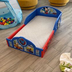 Mickey Mouse Bed With Mattress