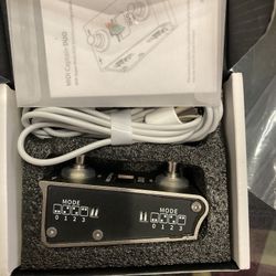 Paint Audio MIDI Captain DUO Foot Controller Multi-Effects Keyboards Synthesizer USB-MIDI DAW DSP Software USB-HID Support Multi-state Switch Cycling 