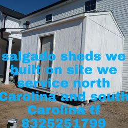 Salgado Sheds We built on site