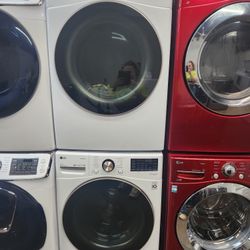 💯💯LG THINQ WASHER AND ELECTRIC DRYER 