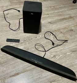 TCL Soundbar & Subwoofer