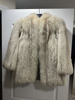 Women’s Vintage Fox Fur Coat Jacket