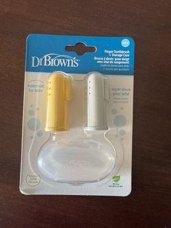 Dr Browns finger toothbrush