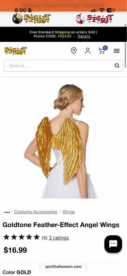 Gold wings