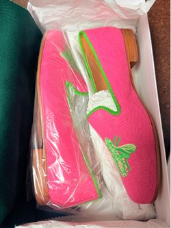 Stubbs & Wotton Bee Fuchsia women’s shoes Size 9.5