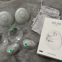 Elvie Pump With New 21 mm Flanges 