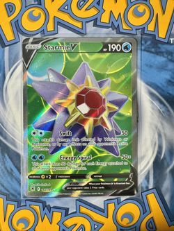 NM Starmie V #166 (Full Art) Astral Radiance 