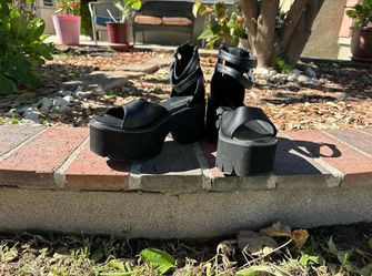 Platform Gladiator Type Sandal