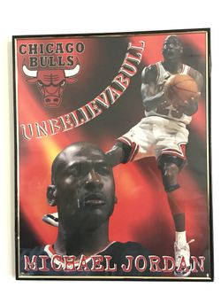 1997 Michael Jordan Framed Poster