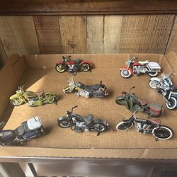 Die Cast Motorcycles 