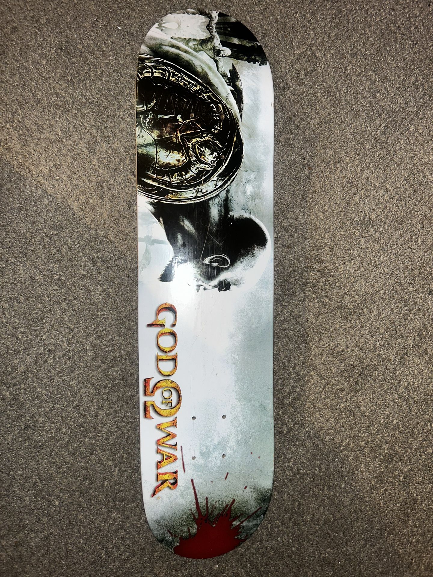 God Of War 3 Promo Skateboard Deck