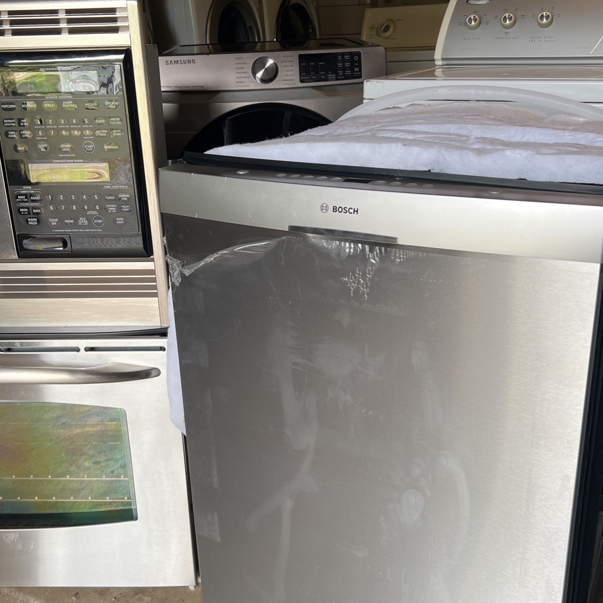 Dishwasher Stainless Steel, Kitchen, Ed, And Bosch