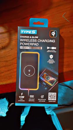Type S Wireless Charging Powerpad with RGB Lighting