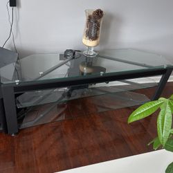 Glass  TV Stand 