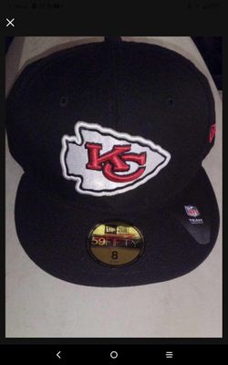 2024 NFL Champions Kansas City Chiefs Fitted Hat Size 8 