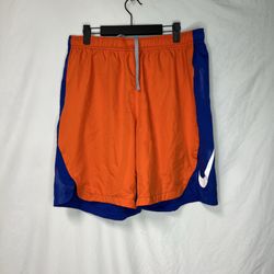 New York Mets Training Shorts Mens XL Orange Nike MLB Authentic