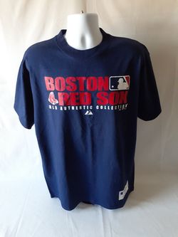 Majestic Boston Red Sox men's navy short sleeve t-shirt size L