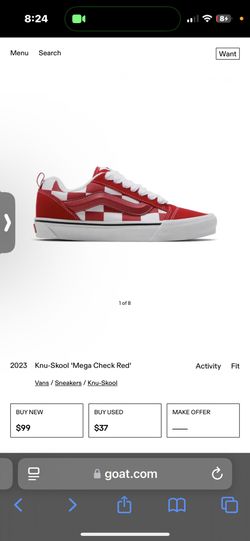 Knu Skool/chunky vans 