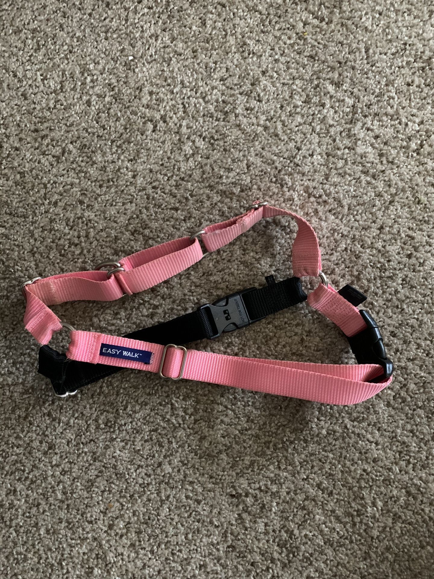 Pink Easy Walk dog harness