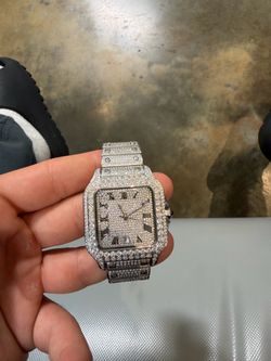 Moisanite diamond watch