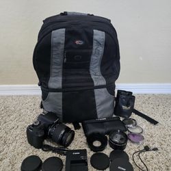 FULL Canon EOS Rebel T7 Beginner Camera Kit!!