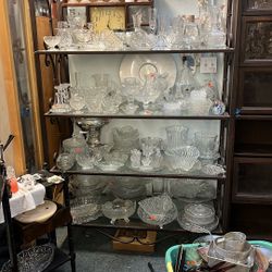 Antique vintage glass And Crystal Ware 