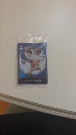 One piece dodger card