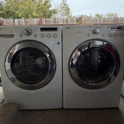 LG electric washer and dryer with free delivery